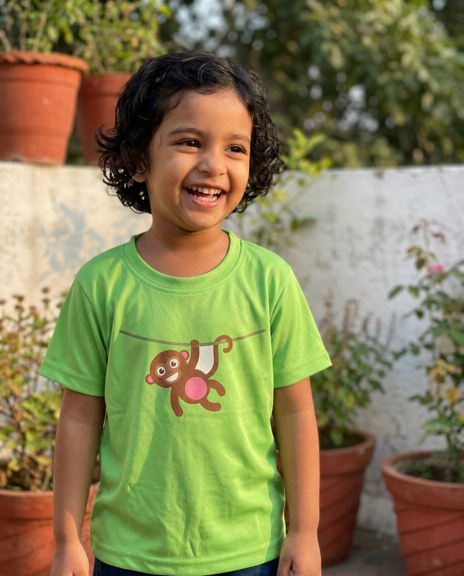 Green Jungle Monkey